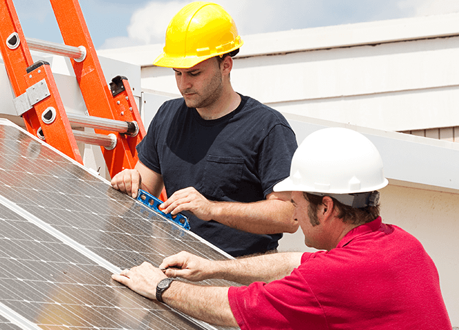 solar panel leveling